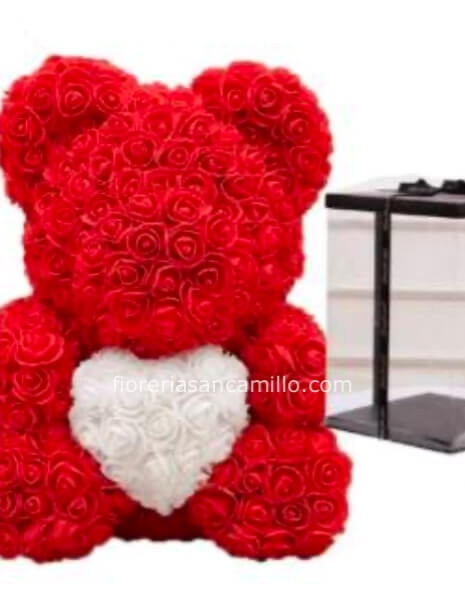 Orsetto di rose 30cm